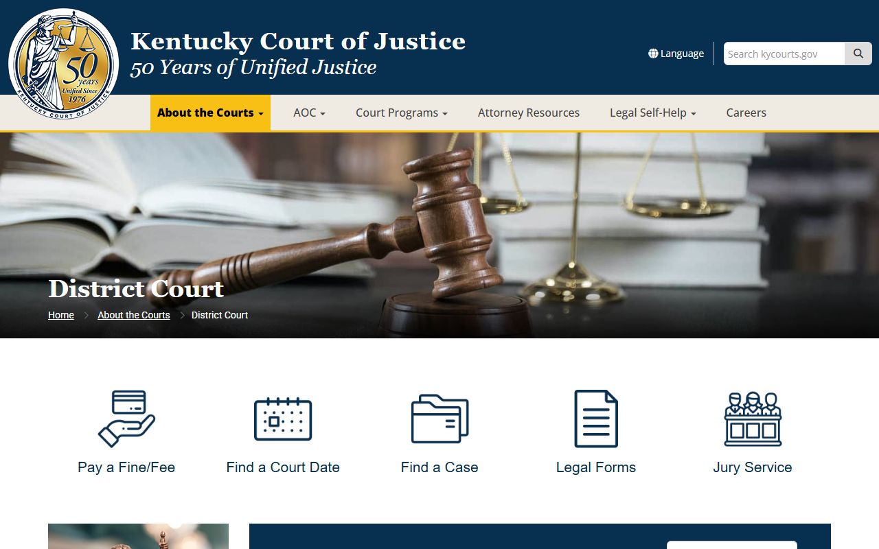 Casey County Circuit Court records Kentucky District Court lower court source